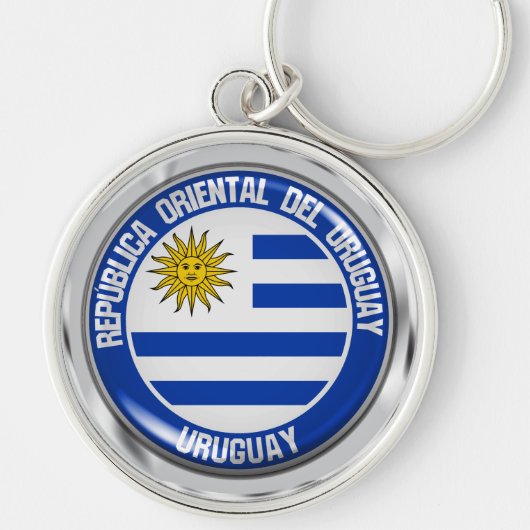 Porte-clés Emblème du Cycle d'Uruguay (Devant)
