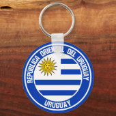 Porte-clés Emblème du Cycle d'Uruguay (Recto)