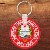 Porte-clés Emblème du cycle nord-coréen (Recto)