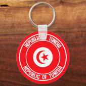Porte-clés Emblème du cycle tunisien (Recto)