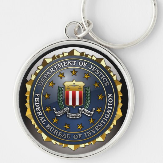 Porte-clés Emblème du FBI (Devant)