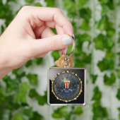 Porte-clés Emblème du FBI (main)