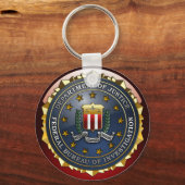 Porte-clés Emblème du FBI (Recto)