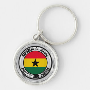 Porte-clés Emblème du Ghana
