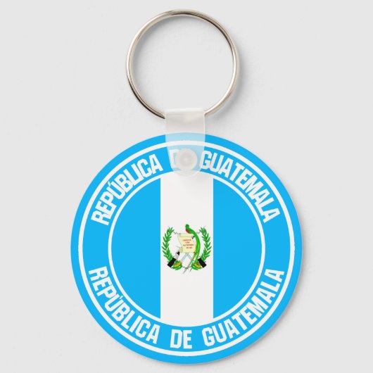 Porte-clés Emblème du Guatemala (Recto)