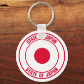 Porte-clés Emblème du Japon (Recto)