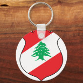 Porte-clés emblème du liban (Recto)
