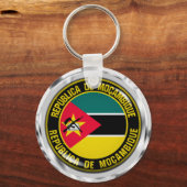 Porte-clés Emblème du Mozambique (Recto)