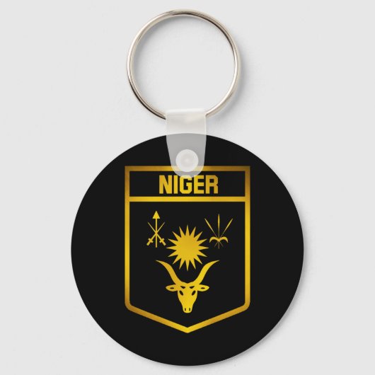 Porte-clés Emblème du Niger (Recto)
