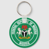 Porte-clés Emblème du Nigeria (Recto)