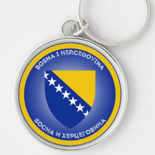 Porte-clés Emblème du patrimoine de Bosnie-Herzégovine