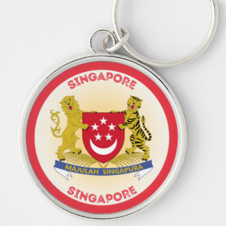 Porte-clés Emblème du patrimoine de Singapour