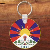 Porte-clés Emblème du Porte - clé du Tibet (Recto)