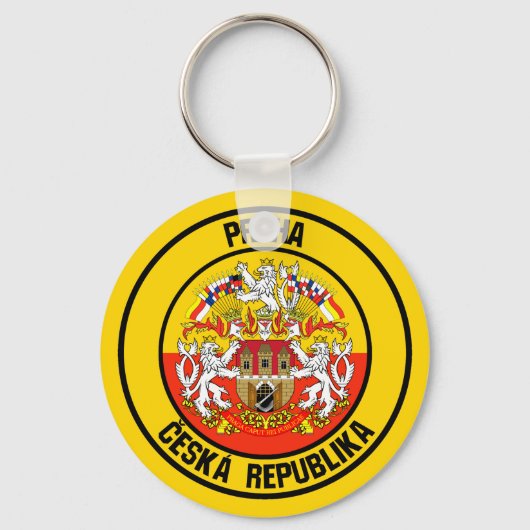 Porte-clés Emblème du rond de Prague (Recto)