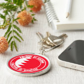 Porte-clés Emblème du tour de Bahreïn (Côté)