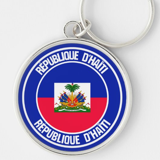 Porte-clés Emblème du tour d'Haïti (Devant)
