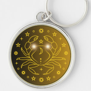 Porte-clés Emblème du zodiaque Cancer Symbole céleste minim