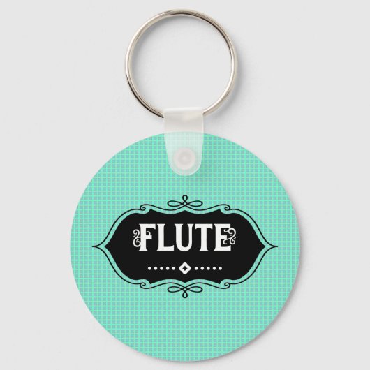 Porte-clés Emblème Flute (Recto)