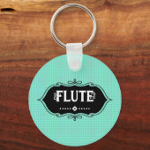 Porte-clés Emblème Flute (Recto)