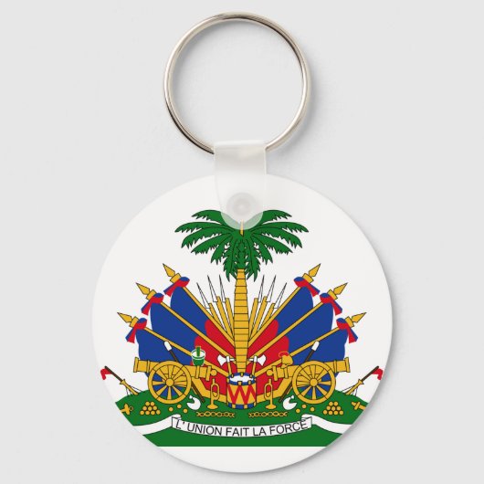 Porte-clés emblème haïti (Recto)