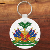Porte-clés emblème haïti (Recto)