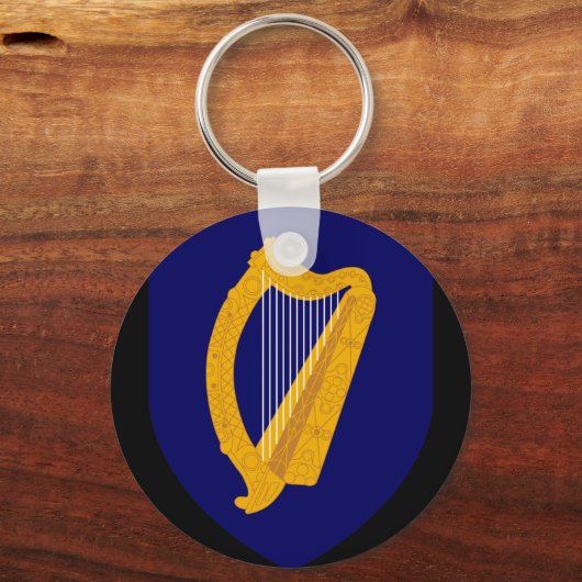 Porte-clés emblème irlandais (Recto)