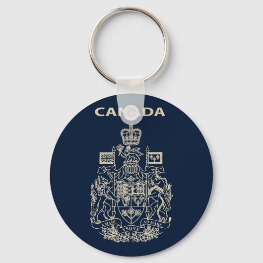 Porte-clés emblème national du Canada (Recto)