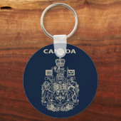 Porte-clés emblème national du Canada (Recto)