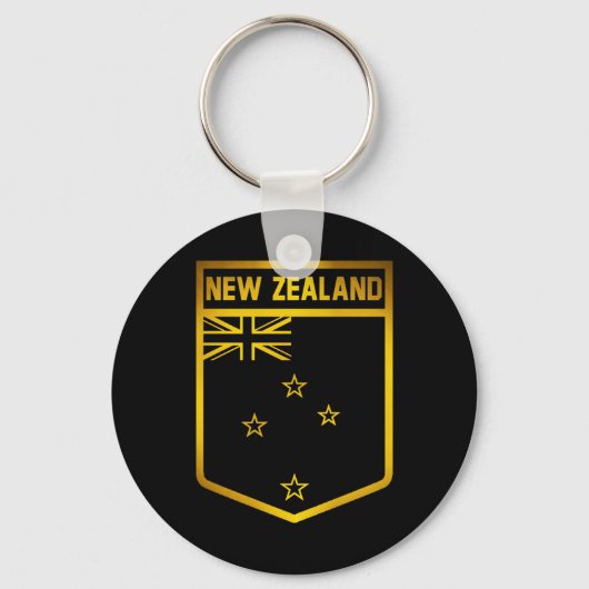 Porte-clés Emblème néo-zélandais (Recto)