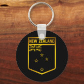 Porte-clés Emblème néo-zélandais (Recto)