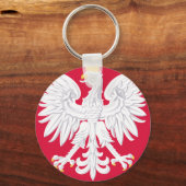Porte-clés Emblème polonais - Bouclier polonais - Polska Herb (Recto)