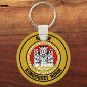 Porte-clés Emblème Rond Bergen (Recto)
