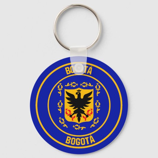 Porte-clés Emblème rond de Bogotá (Recto)