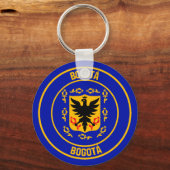 Porte-clés Emblème rond de Bogotá (Recto)