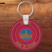 Porte-clés Emblème rond de Córdoba (Recto)