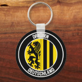 Porte-clés Emblème rond de Dresde (Recto)