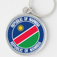 Emblème rond de la Namibie