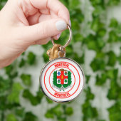 Porte-clés Emblème rond de Montréal (Main)