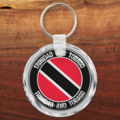 Porte-clés Emblème rond de Trinité-et-Tobago (Recto)