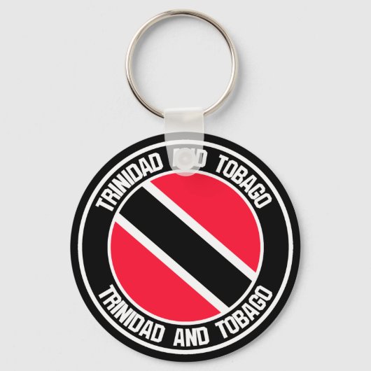 Porte-clés Emblème rond de Trinité-et-Tobago (Recto)