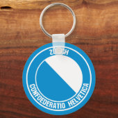 Porte-clés Emblème rond de Zürich (Recto)