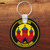 Porte-clés Emblème rond d'Oldenburg (Recto)