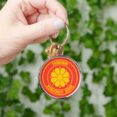 Porte-clés Emblème rond Trondheim (Main)