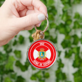 Porte-clés Emblème rond Vigo (Main)