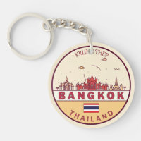 Emblème Skyline de Bangkok Thaïlande