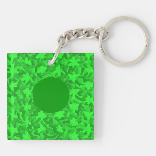 Porte-clés Embossée de Greenery (Dos)