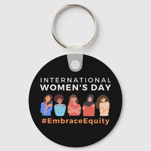 Porte-clés Embrace Equity International Women's Day 2023 (Recto)
