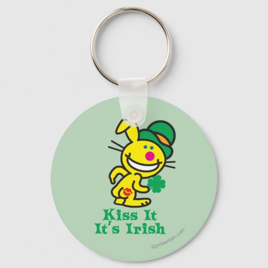 Porte-clés Embrasse-le (Recto)