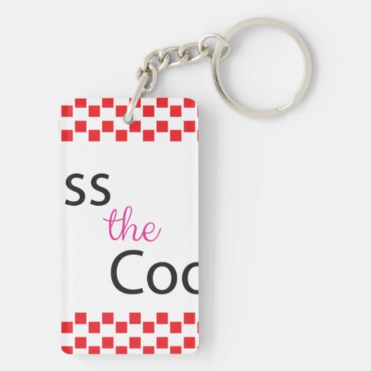 Porte-clés Embrasse Le Cuisinier (Dos)