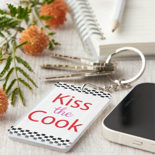 Porte-clés Embrasse Le Cuisinier (Devant droit)